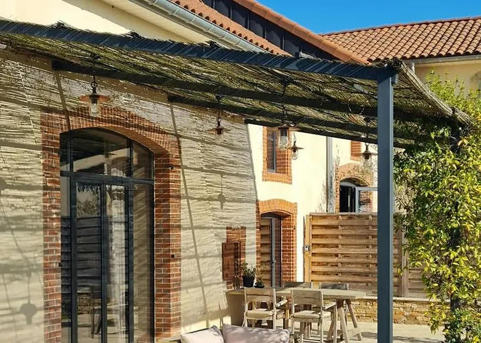 度假居 Wine Estate Loft Among Vineyards In Gers